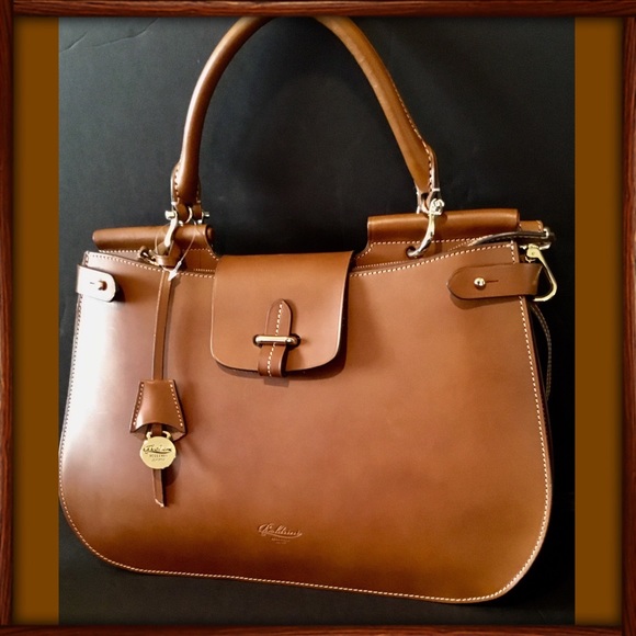 Boldrini Selleria Bags Boldrini Selleria Satchel Leather Cuoio Bag Poshmark